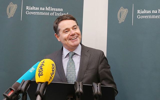 Ireland\'s Minister for Finance, Paschal Donohue.