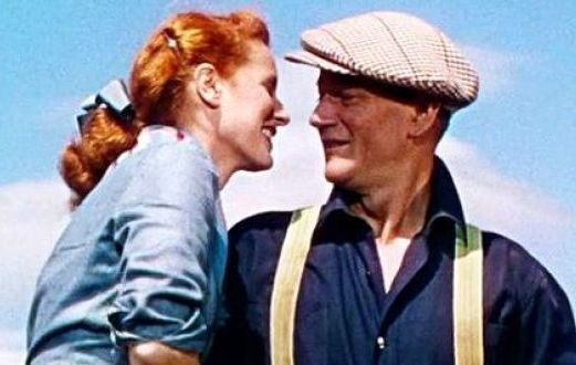John Wayne and Maureen O\'Hara famously starred together in the beloved film \'The Quiet Man\'