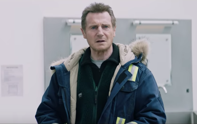 Still of Liam Neeson in  \"Cold Pursuit.\"