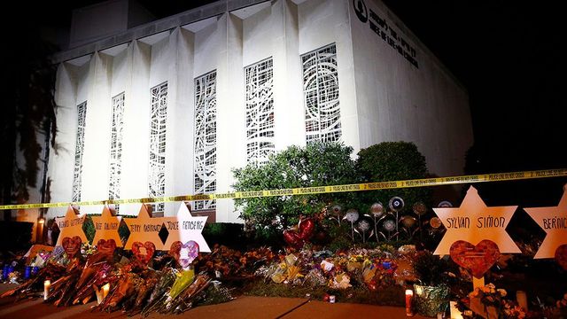 The Tree of Life synagogue, in Pittsburgh.
