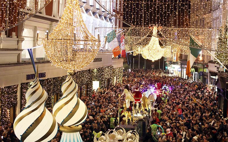 Dublin one of the places in the world to spend Christmas