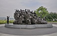 Philadelphia’s Irish famine memorial used for far-right hate group gatherings