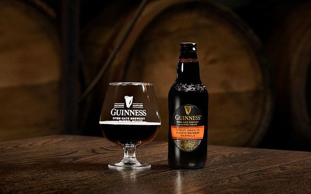Guinness stout aged in Bulleit bourbon barrels