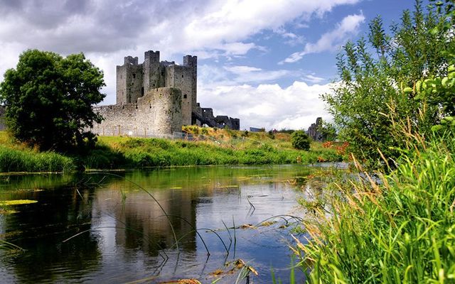 Trim Caslte, on the River Boyne. 