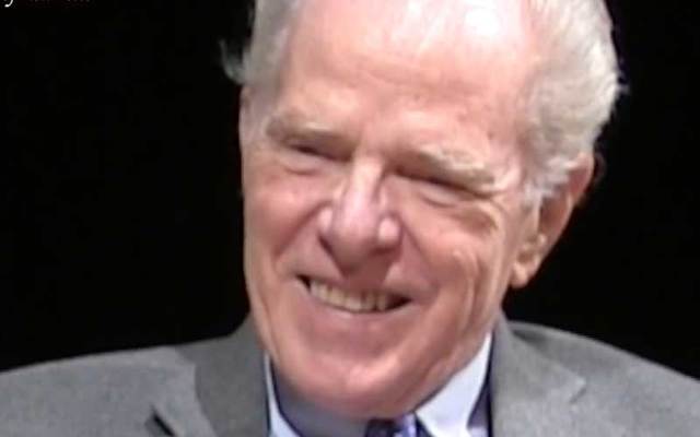 Irish American author William Kennedy