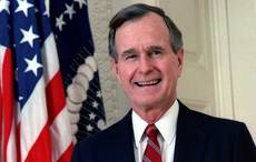 Irish president mourns death of George Herbert Walker Bush
