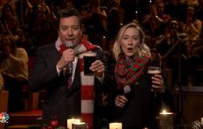 WATCH: Saoirse Ronan and Jimmy Fallon cover “Fairytale of New York”