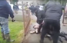 Three elderly Irish evicted by KBC bank heavies but locals drive eviction gang out