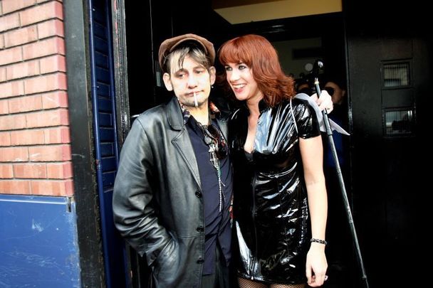 Happy birthday to Shane MacGowan: Photographed with his wife Victoria Mary Clarke.