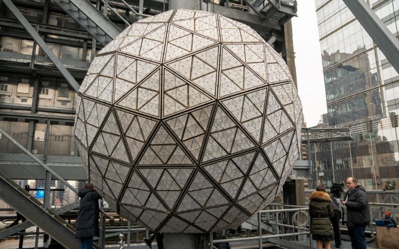 Times Square New Year's Eve ball made by Waterford Crystal