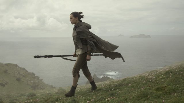 Daisy Ridley filming Star Wars in Ireland