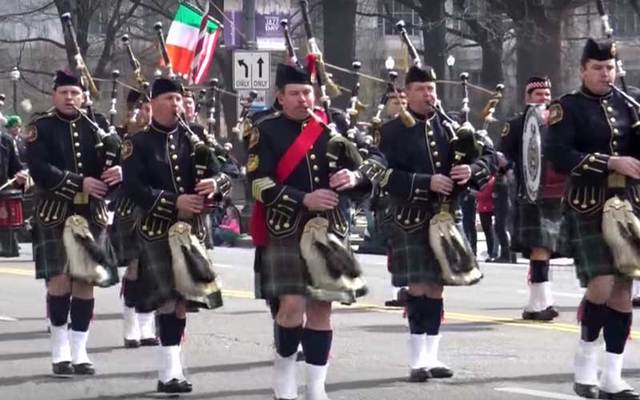 2018 St Patrick\'s Day Parade in Washington, DC.