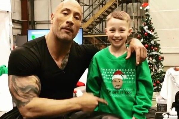 WATCH: The Rock just made this sick Irish boy’s wish come true