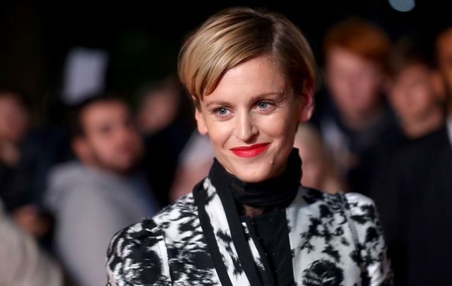 Denise Gough attends the UK Premiere of \"Colette\" and BFI Patrons gala during the 62nd BFI London Film Festival on October 11, 2018, in London, England.