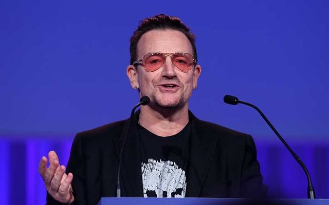 U2 frontman and Dubliner, Bono, aka Paul Hewson.
