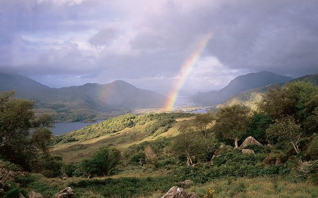 The majestic Macgillycuddy\'s Reeks. 