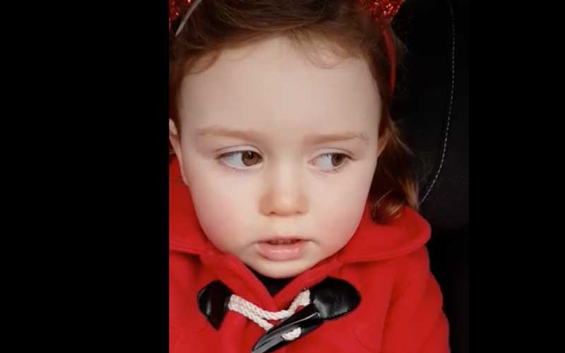 WATCH: Irish little girl uses some shocking language in this side-splitting video