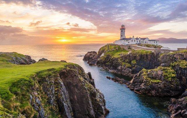 The magnificent Fanad Head Lighthouse, County Donegal is one of the most photographed lighthouses in the world.