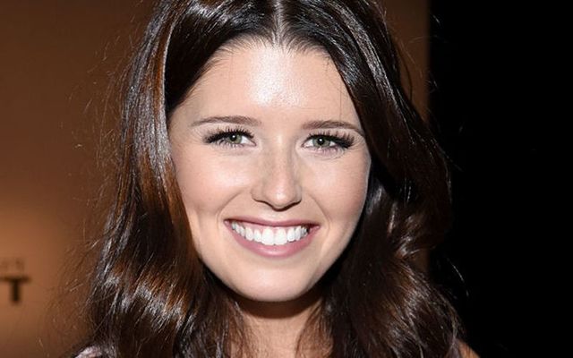 Author Katherine Schwarzenegger attends Jeremy Scott Spring 2016 during New York Fashion Week: The Shows at The Arc, Skylight at Moynihan Station on September 14, 2015, in New York City. 