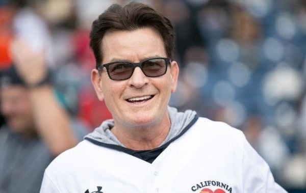 Charlie Sheen looked healthy at the California Strong charity softball game