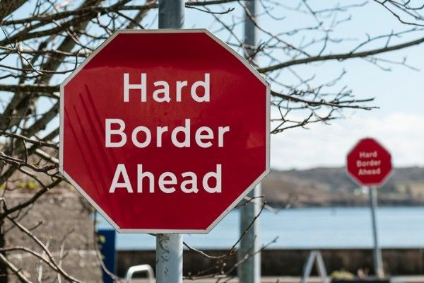 "Pretty obvious you will have a hard border" if there's no Brexit deal, says EU official