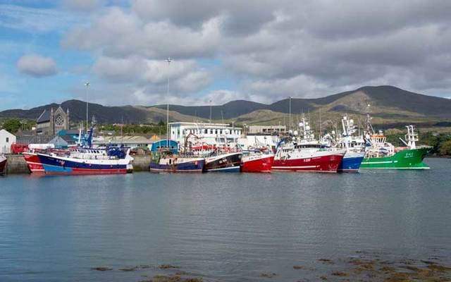 Castletownbere fishing harbour in West Cork.