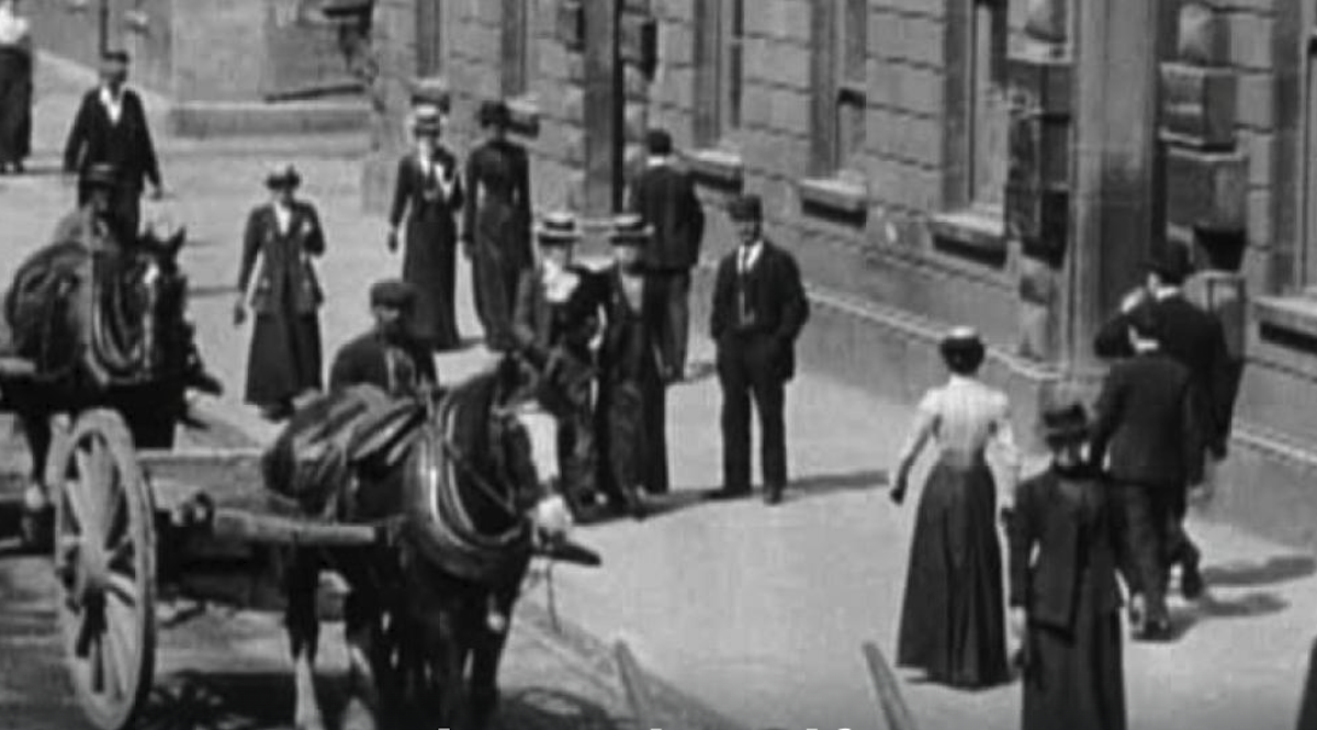 WATCH: An incredible tram ride through 1901 Belfast