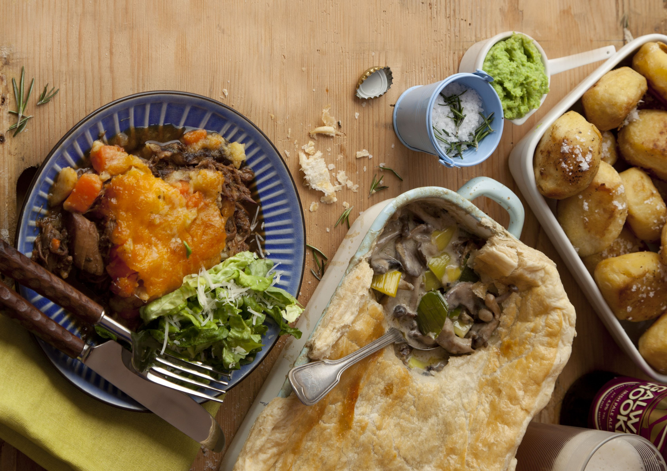 Dublin chef's tasty vegetable and ale pie recipe