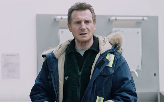 Liam Neeson as Nels Coxman in \"Cold Pursuit\".