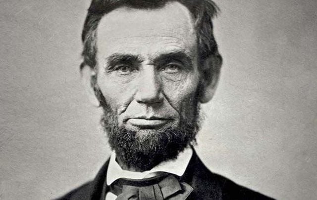President Abraham Lincoln.