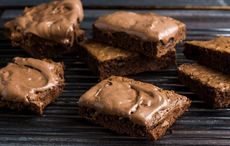 Chocolate Guinness brownie with stout butter frosting recipe