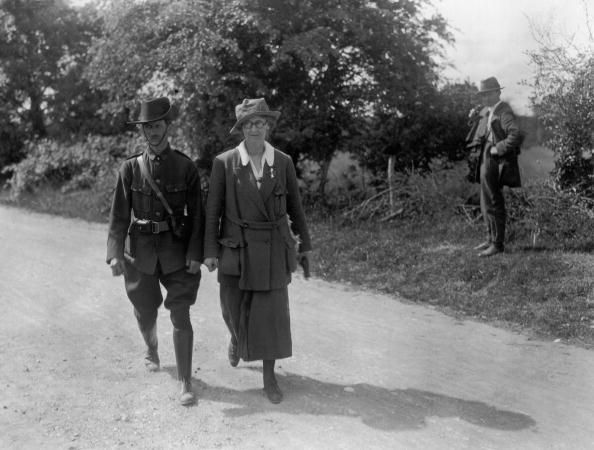 Markievicz banner "discovered" by raiding British soldiers