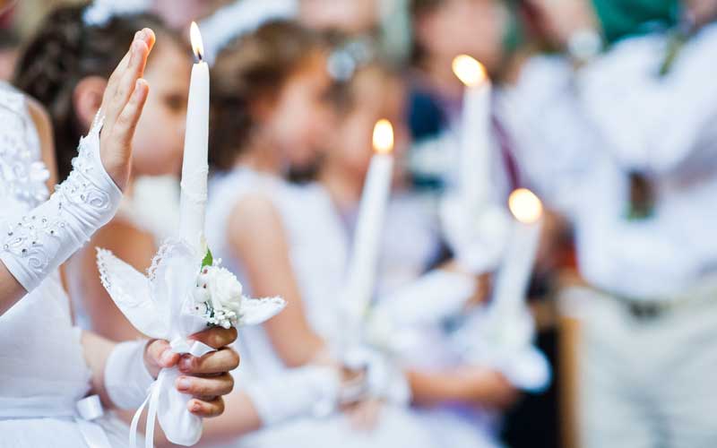 Irish families warned to avoid Holy Communion spending debt