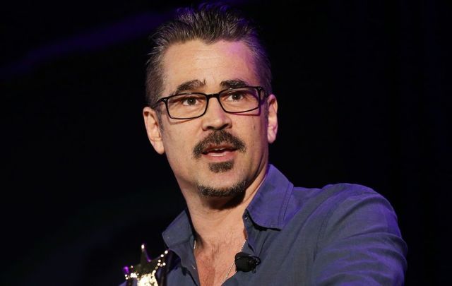 Colin Farrell speaks onstage during the 4th Annual City Summit and Gala - Day 1 held at The Marriott Burbank Convention Center on February 23, 2019, in Burbank, California.