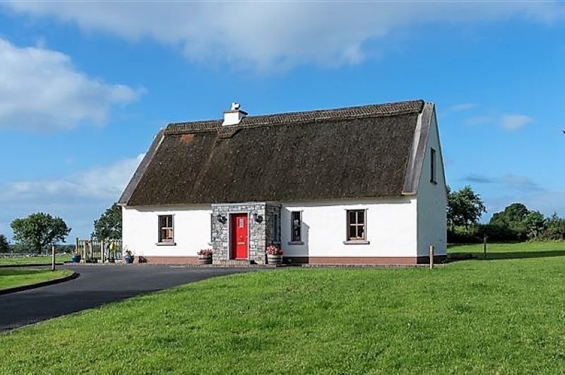Thatched cottage on the banks of River Shannon is for sale