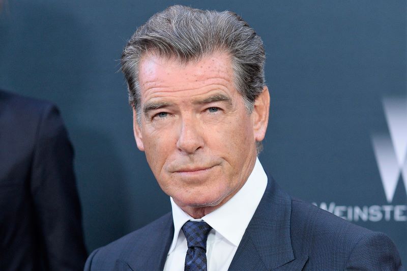 WATCH: Pierce Brosnan likes his cappuccino stirred, not shaken