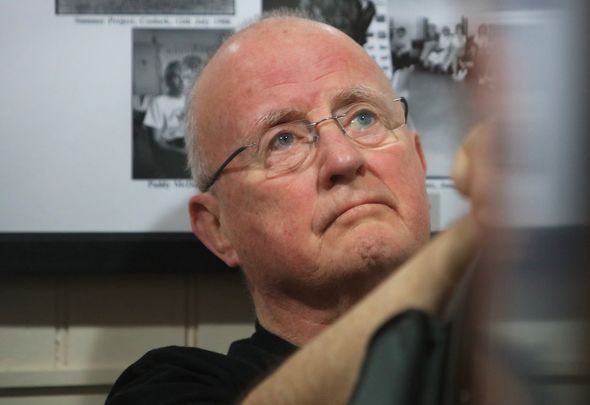 Irish folk singer Christy Moore