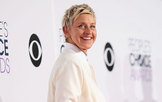TV personality Ellen DeGeneres attends The 41st Annual People\'s Choice Awards at Nokia Theatre LA Live on January 7, 2015, in Los Angeles, California.