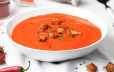 Dublin's "Brother Hubbard Cookbook" roast beetroot and tomato soup recipe