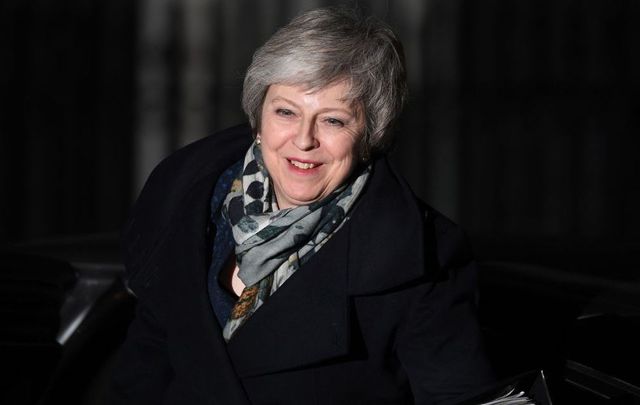 British Prime Minister Theresa May. 