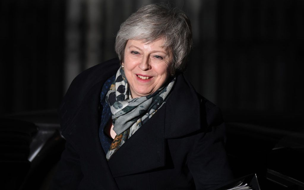 British parliament rejects a no-deal departure from the European Union