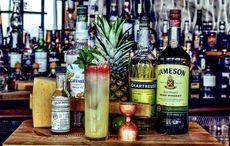 Festive Irish Tricolour cocktail recipe for St. Patrick’s Day