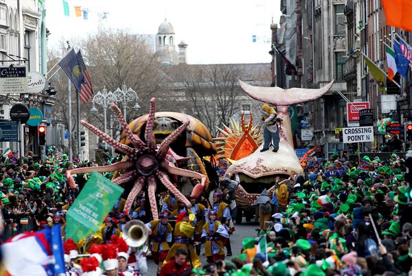 Watch Dublin’s St. Patrick’s Festival Parade live and dream about next St Patrick's Day