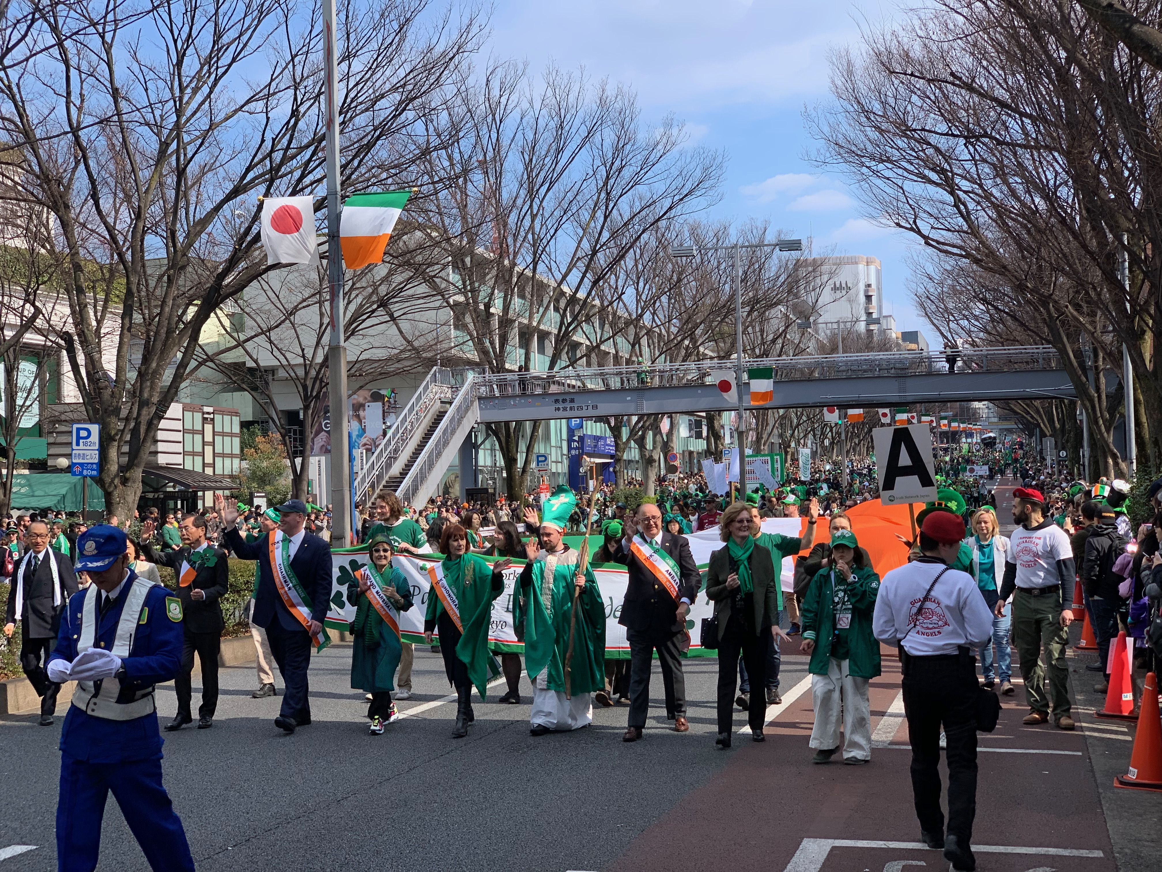 130,000 attend huge St. Patricks Day Parade and Festival in Tokyo, Japan