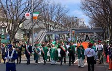 130,000 attend huge St. Patricks Day Parade and Festival in Tokyo, Japan