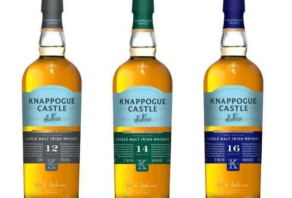 Knappogue Castle single malt Irish whiskey.