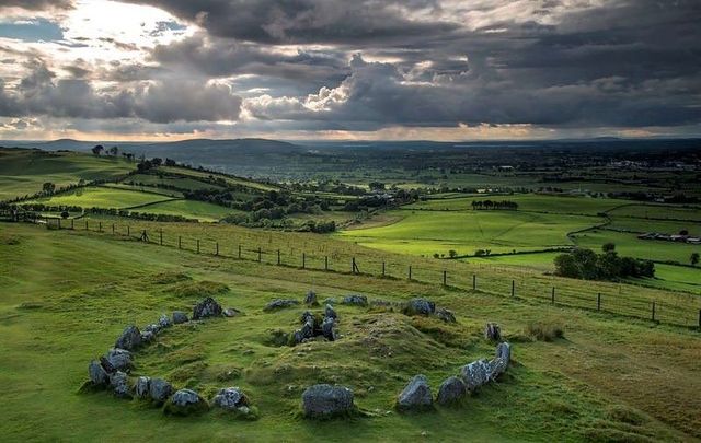 Loughcrew Cairns is home to  a spring equinox phenomenon