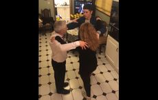 WATCH: Irish family hilariously take on the viral 'triangle dance' in Co Kerry