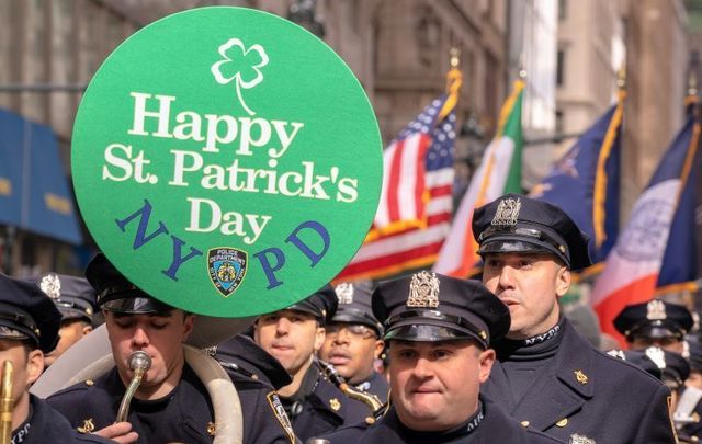 The NYC St. Patrick\'s Day committee nearly kicked out a banner honoring a fallen NYPD cop