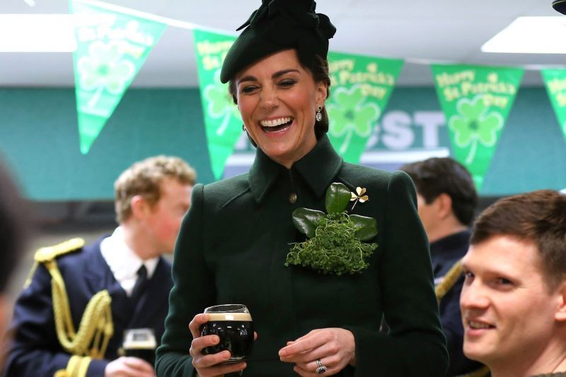 Kate Middleton gets hilarious parenting advice from Irish guard on St. Patrick’s Day